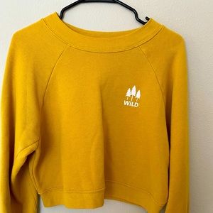 Crop sweatshirt